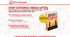 Desktop Screenshot of divorcestopper.com